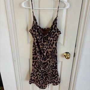 SHEIN leopard print stretchy dress * accepting offers